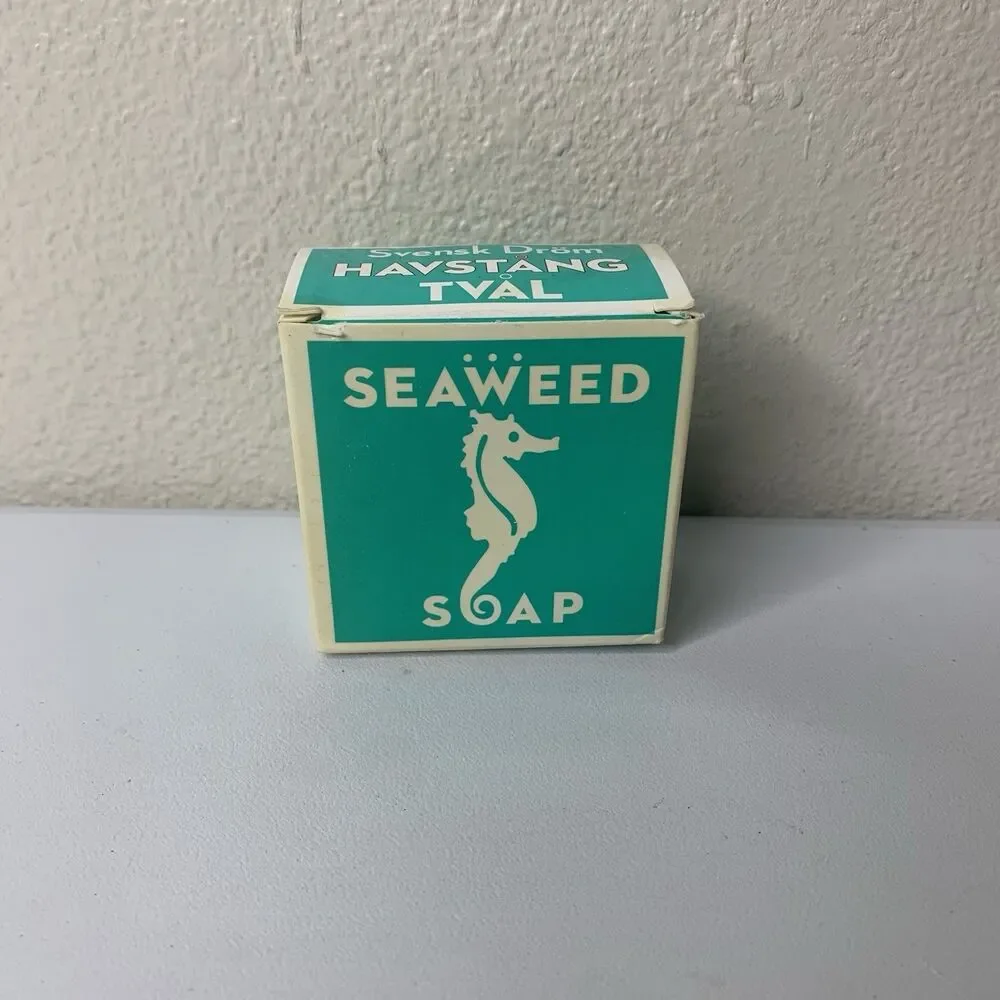 Single Seaweed Soap Bar - 4.3oz, for Deep Cleansing and Hydration